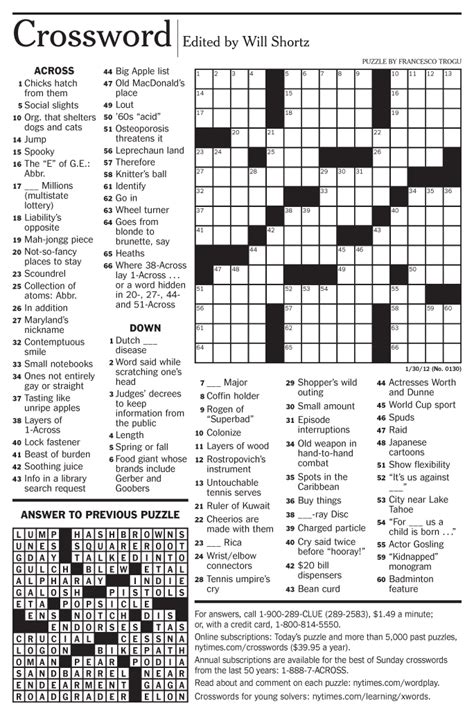 book it nyt crossword today